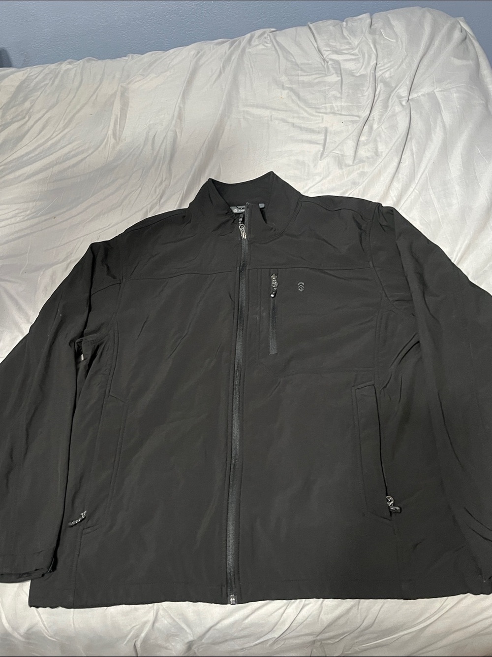 Free Country Men's Black Performance Softshell Jacket
